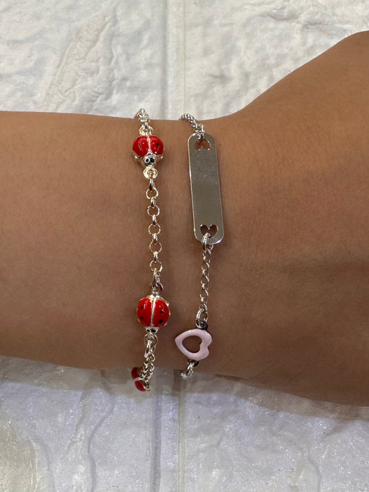 Braccialetto Bimba/o Coccinella