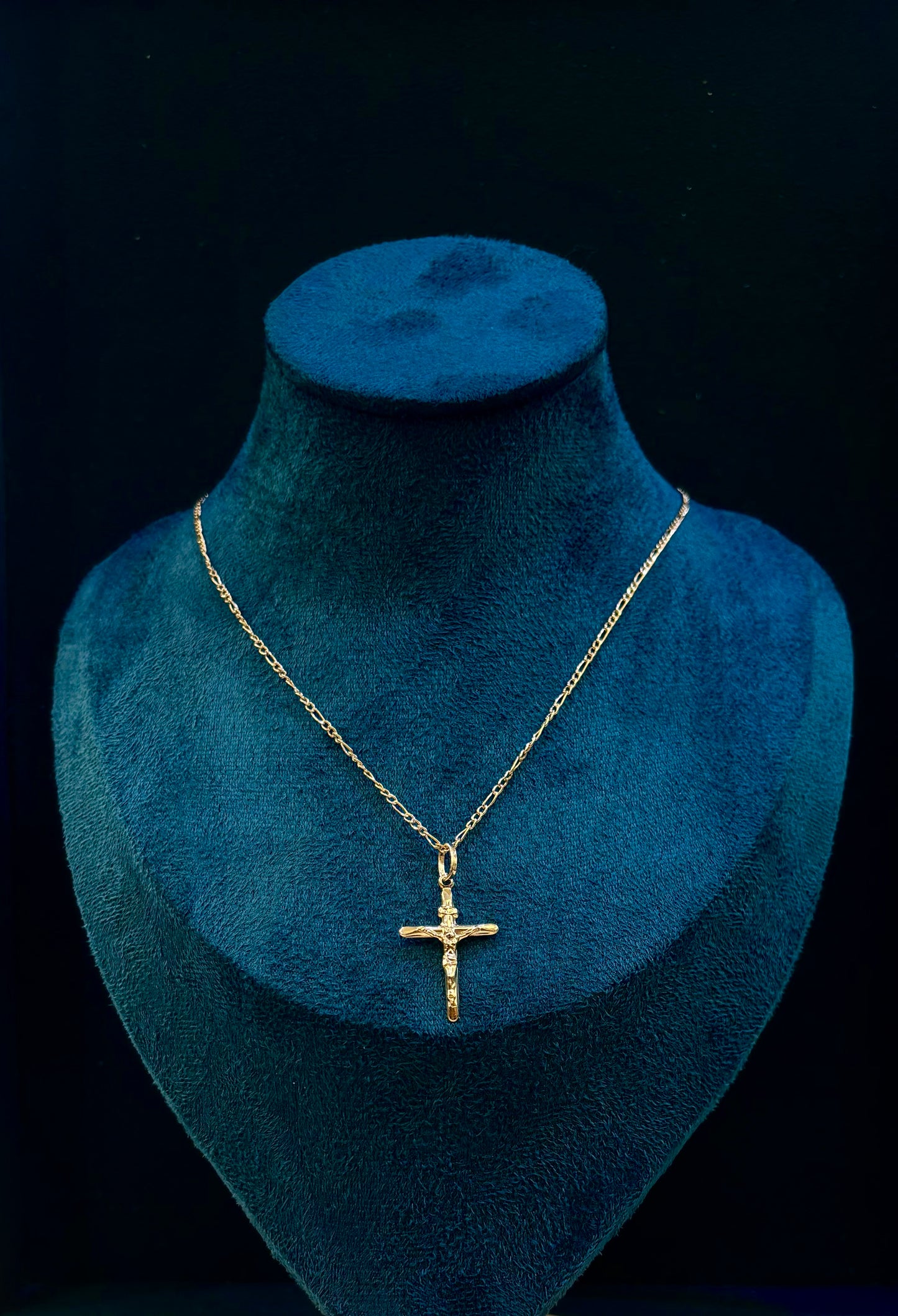 Collana Crocifisso Oro Giallo 18 Carati