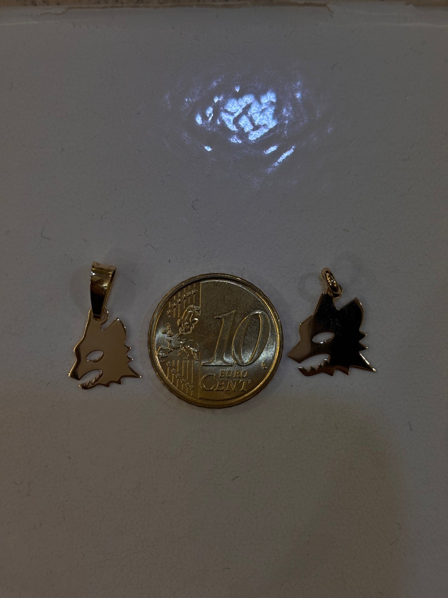 Ciondolo Oro 18 Carati Lupa Asroma