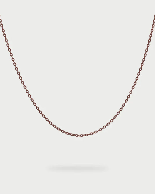 RUE DES MILLE Girocollo smaltato chain base collezione CHARMBAR CB-GR09