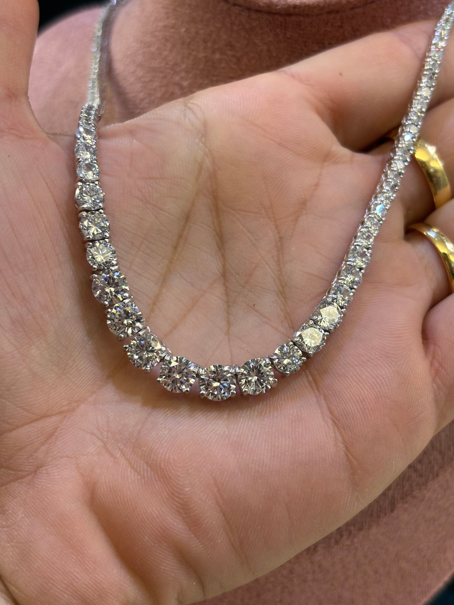 Girocollo Tennis a scalare