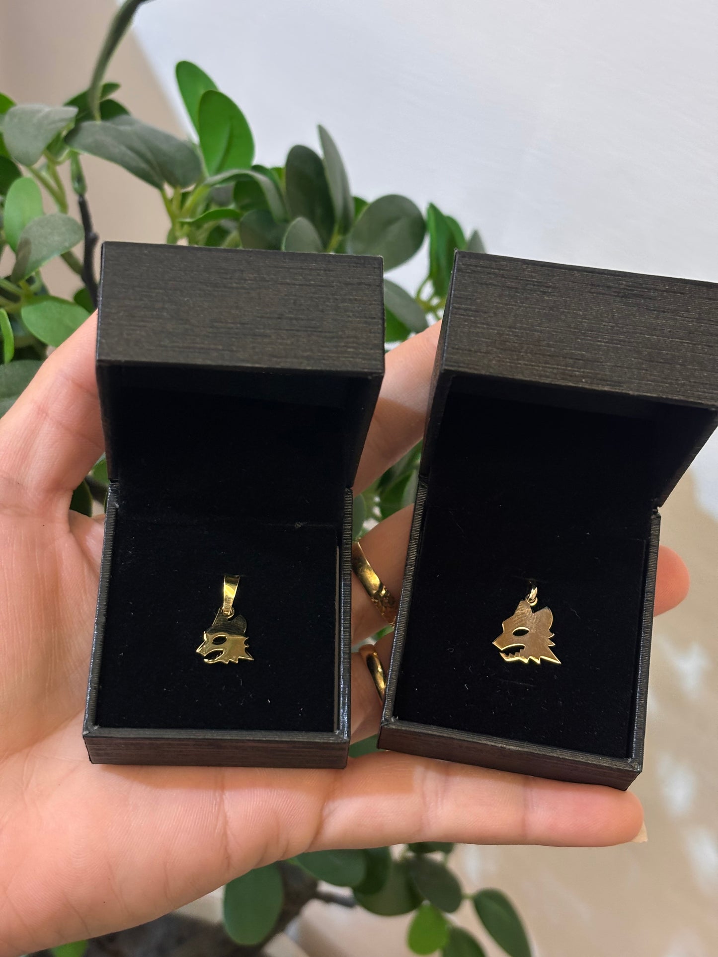 Ciondolo Oro 18 Carati Lupa Asroma