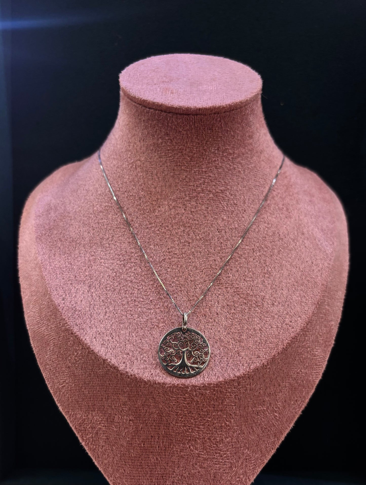 Collana Donna Albero della Vita Argento