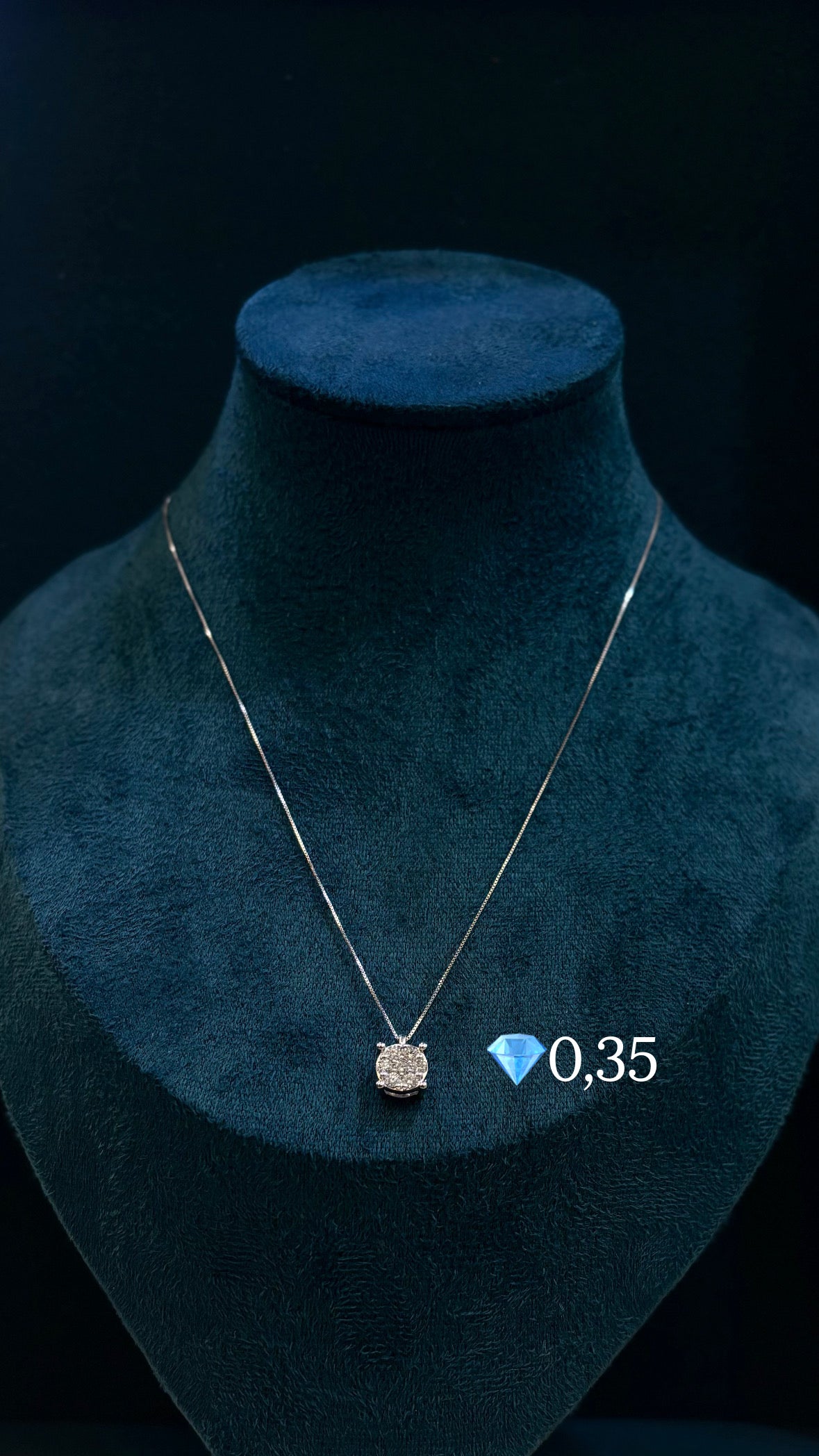 Collana Punto Luce Magic Oro 18 Carati e Diamanti PROMESSE GIOIELLI COD. CFV