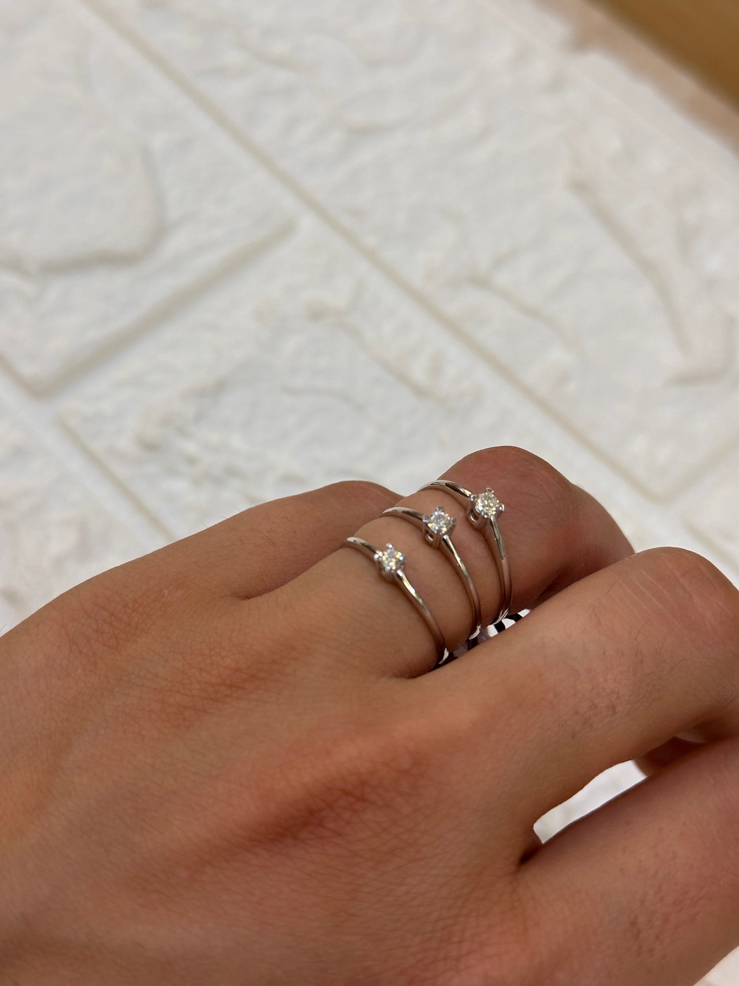 ANELLO SOLITARIO E DIAMANTE PROMESSE GIOIELLI