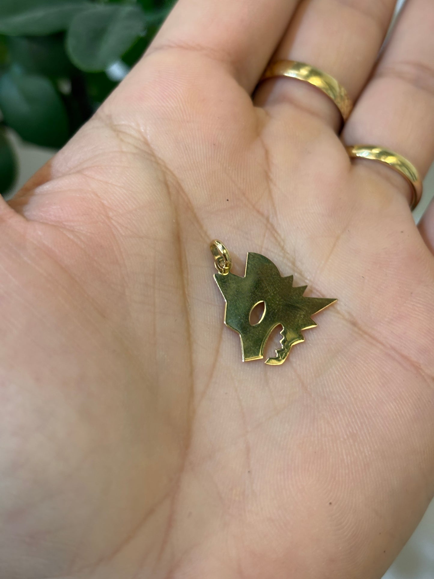 Ciondolo Oro 18 Carati Lupa Asroma