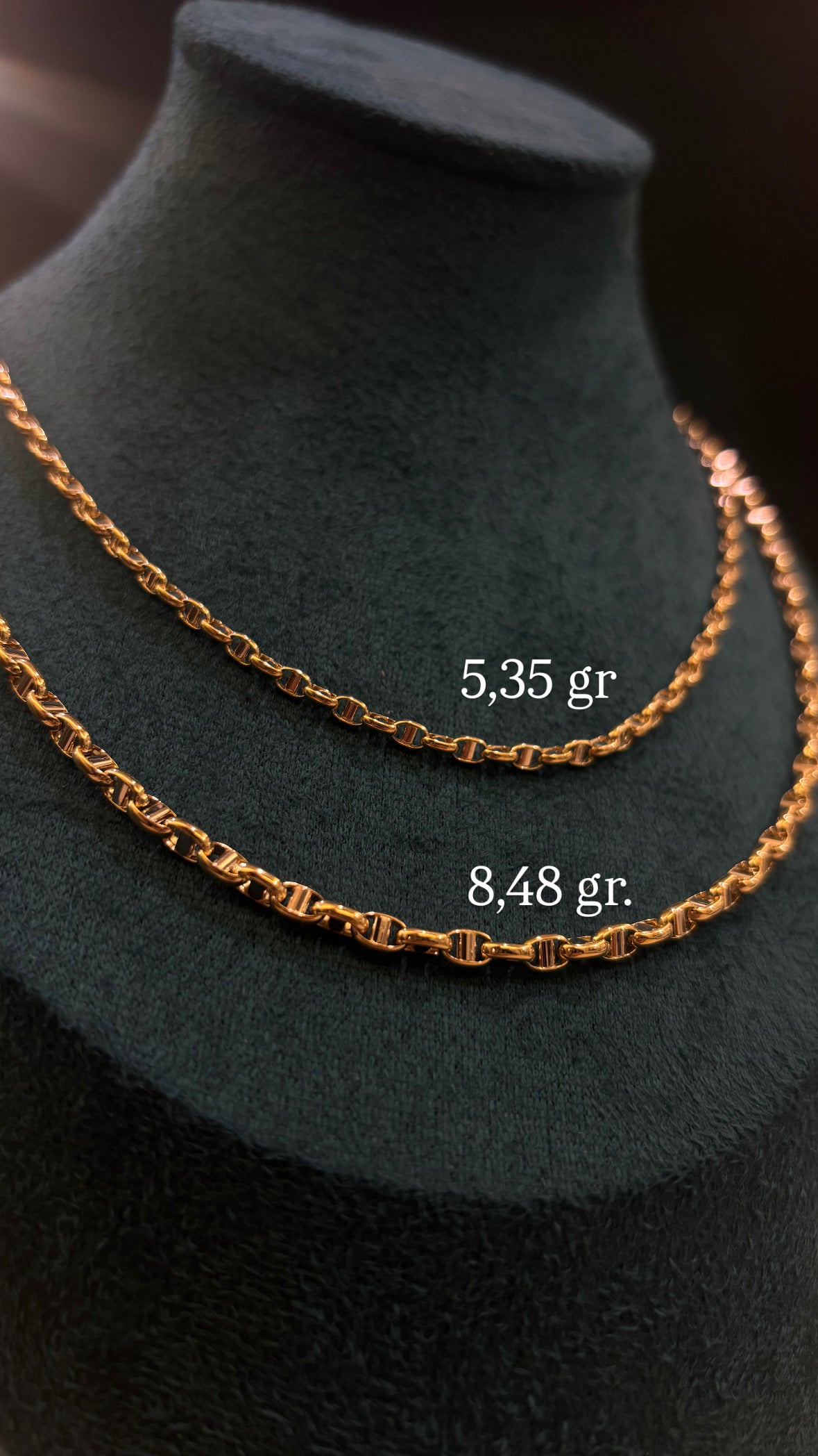 Collana Uomo Oro 18 Carati