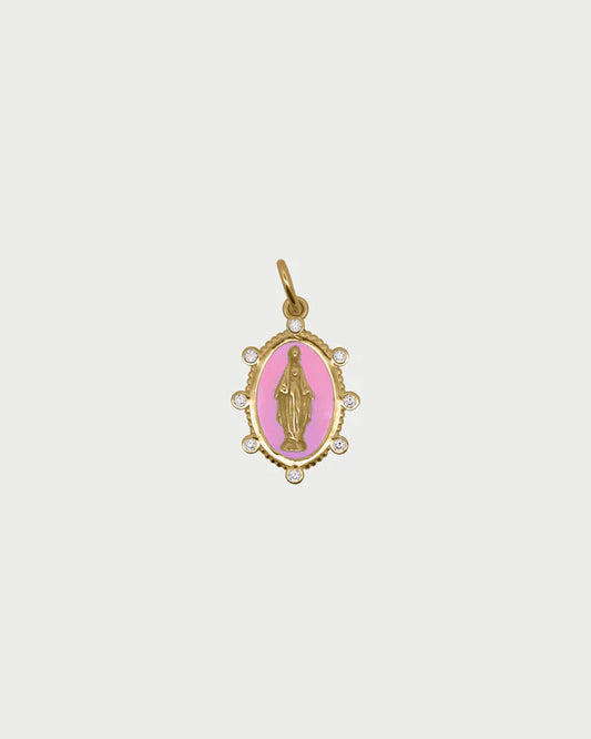 RUE DES MILLE Charm Madonna Pink collezione CHARMBAR CB-CN29